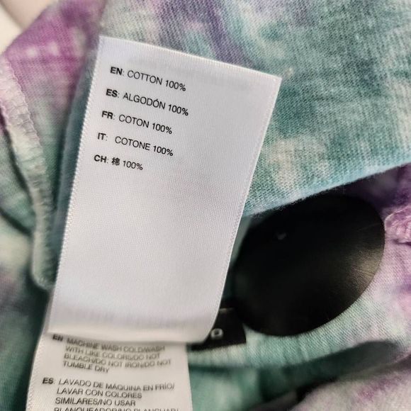 John Elliott Reconstructed Tie Dye Shorts - Picture 5 of 5